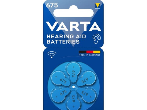 [90298523 1569199] Varta Hörgerätebatterie 675 1 Stück