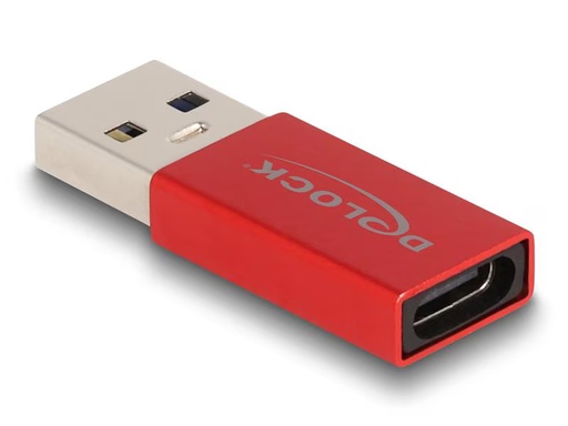 [90298525 1573964] Delock USB-Adapter 3.2 Gen 2 (10 Gbps) USB-A Stecker - USB-C Buchse