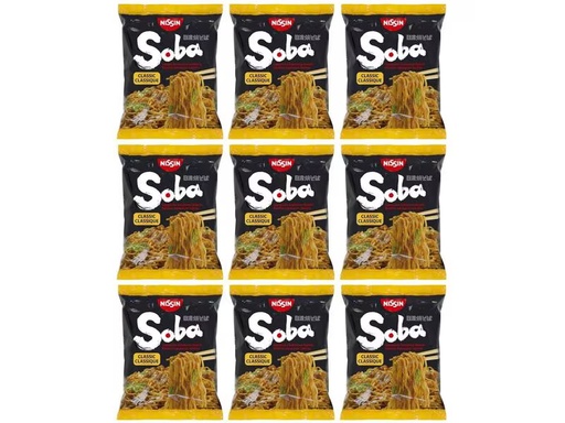 [90298545 1535304] Nissin Food Soba Classic 9 x 111 g