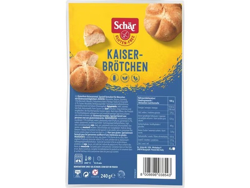 [90298578 1572185] Dr.Schär Kaiserbrötchen glutenfrei 240 g