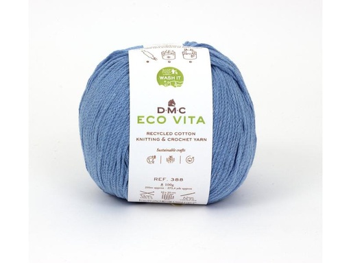 [90298612 1557271] DMC Wolle Eco Vita 100 g, Hellblau
