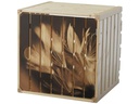 Holz Zollhaus Holzharasse Pusteblume mit Tür, 35 x 35 cm