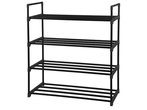 [90298687 1566859] Schou Schuhregal 65 x 29 x 74 cm, Schwarz