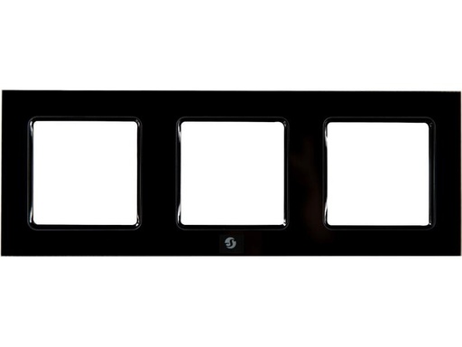 [90298809 1534288] Shelly Wall Frame 3 für Shelly Wall Switch schwarz