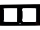 Shelly Wall Frame 2 für Shelly Wall Switch schwarz