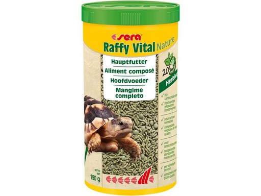 [90299057 1479219] sera Hauptfutter Raffy Vital Nature, 1000 ml, 190g