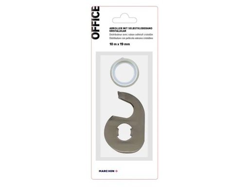 [90049709 879890] Office Abroller 19 mm x 10 m, Transparent