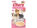 CIAO Churu Katzen-Snack Pürees Thunfisch & Lachs, 4 x 14 g