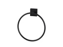 COCON Handtuchhalter rund Schwarz