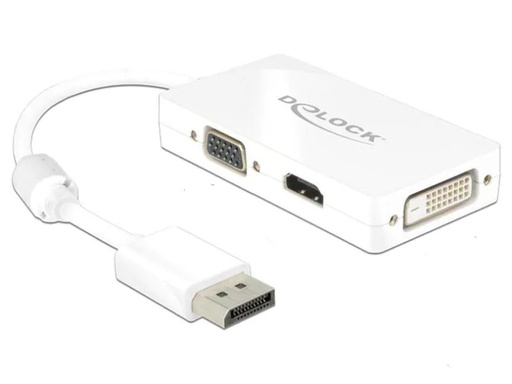[90004953 376942] Delock Adapter DisplayPort - HDMI/VGA/DVI-D