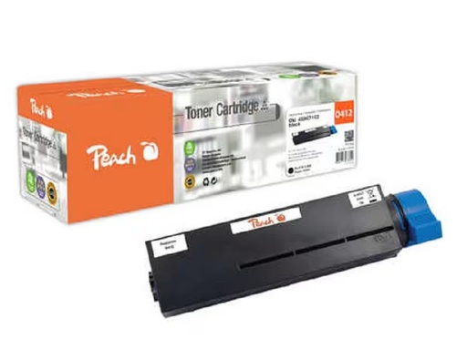 [90299794 1574987] Peach Toner OKI 45807102 Black