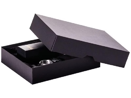 [90299829 1572027] Brieger Versandkarton Ligne Noire 214 x 151 x 45 mm, Schwarz