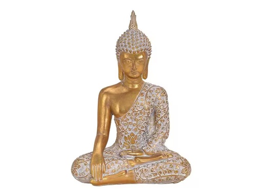 [90299832 1570123] G. Wurm Dekofigur Buddha 22 x 32 x 14 cm