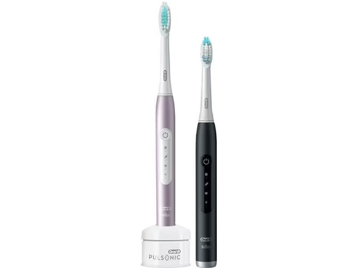 [90299844 1566143] Oral-B Schallzahnbürste Pulsonic Slim Luxe 4900 Schwarz/Rosegold