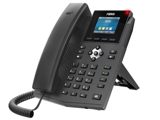 [90300035 1575234] Fanvil Tischtelefon X303P Schwarz
