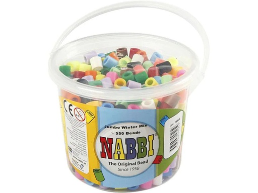 [90004957 737989] Creativ Company Bügelperlen Nabbi JUMBO Zusatz-Farben