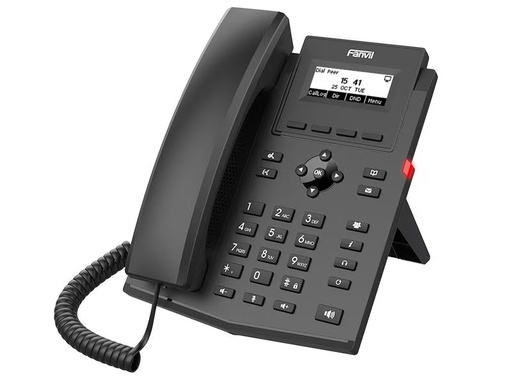 [90300099 1575233] Fanvil Tischtelefon X301W Schwarz