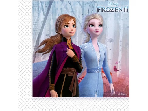[90300126 1565318] Amscan Papierservietten Disney Frozen II 20 Stück