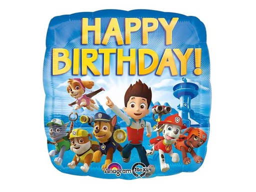 [90300154 1565348] Amscan Folienballon PawPatrol 43 x 43 cm