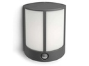 Philips myGarden Wandleuchte Stock, 600 lm, Anthrazit + Sensor