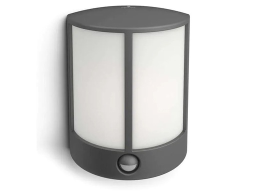 [90049795 423721] Philips myGarden Wandleuchte Stock, 600 lm, Anthrazit + Sensor