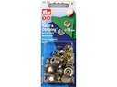 Prym Druckknöpfe Anorak Silber, 15 mm