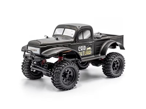 [90300353 1578729] Funtek Scale Crawler CR12 Outlaw Schwarz, RTR, 1:12