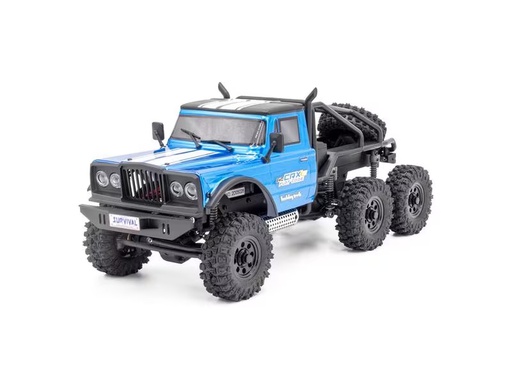 [90300361 1578704] Hobbytech Scale Crawler CRX18 Flat Cage 6x6 Blau, RTR, 1:18