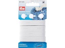 Prym Elastikfaden Weiss, 3 m x 12 mm