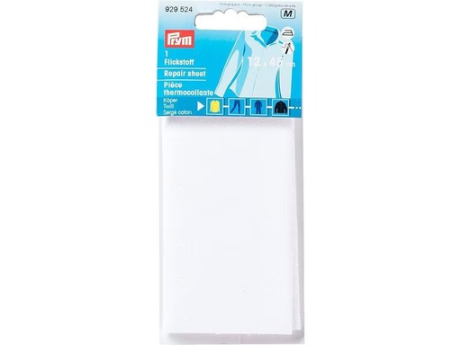 [90300497 1575984] Prym Flicksstoff Weiss, 12 x 45 cm