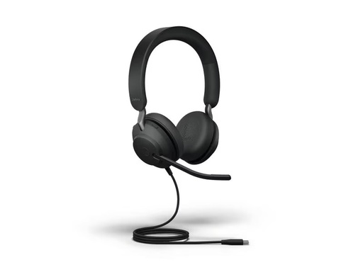 [90300662 1512668] Jabra Headset Evolve2 40 SE Duo MS Schwarz, USB-C
