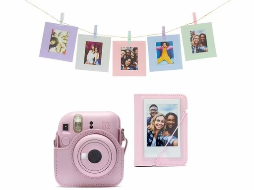 [90300668 1549579] Fujifilm Zubehör Analogkameras Instax Mini 12 Kit Rosa