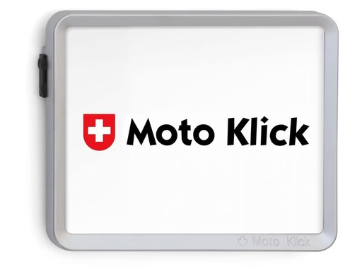[90300681 1571688] Swiss Klick Kennzeichenhalter Motorrad Chrom Matt