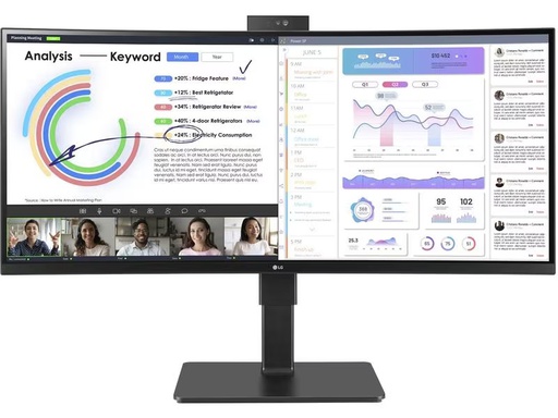 [90300755 1572516] LG Monitor 34BQ77QC-B.AEU