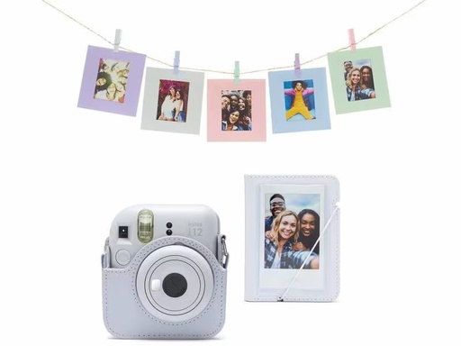 [90300816 1549576] Fujifilm Zubehör Analogkameras Instax Mini 12 Kit Weiss