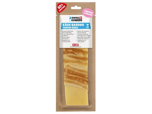 [90300896 1575476] Swiss Cowers Snack Käse Barren mit Speck L, 80 g, 1 Stück