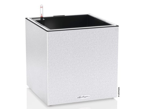 [90300973 1522501] Lechuza Blumentopf Canto Stone 40 Low, Quarzweiss