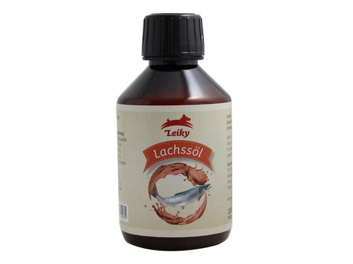 [90301079 1574930] Leiky Hunde-Nahrungsergänzung Lachsöl, 200 ml