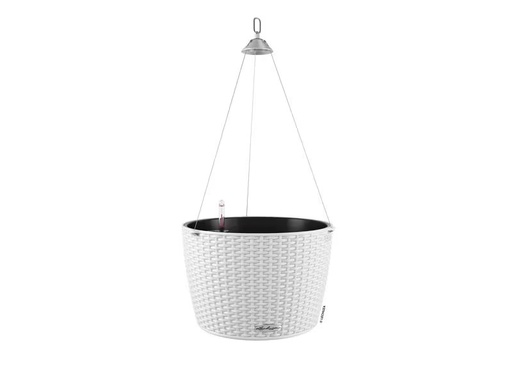 [90301118 1522507] Lechuza Blumentopf Nido Cottage 35, Weiss