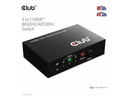 Club 3D Umschalter CSV-1381 HDMI