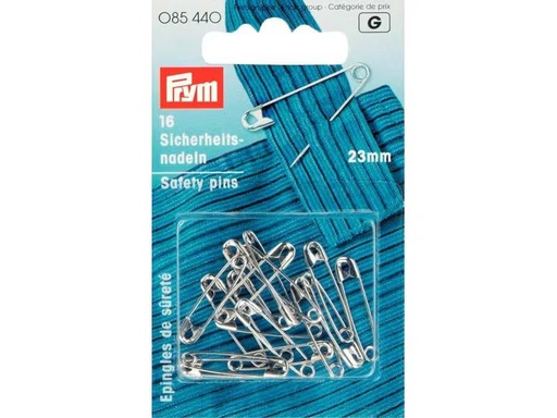 [90301151 1576061] Prym Sicherheitsnadel Silber, Nr. 2/0, 23 mm