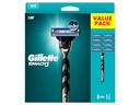 Gillette Rasierer Mach3 + 8 Klingen