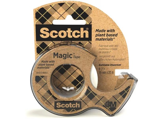 [90301371 1545815] Scotch Handabroller Magic Greener Choice 19 mm x 20 m, 1 Stück