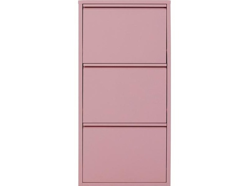 [90301389 1570762] Kare Schuhschrank  Caruso 100 x 50 cm, Rosa