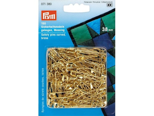 [90301406 1576057] Prym Sicherheitsnadel Gold, Nr. 2, 38 mm