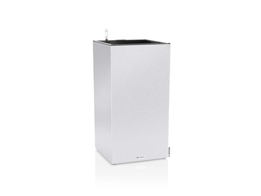 [90301438 1522498] Lechuza Blumentopf Canto Stone 40 High, Quarzweiss
