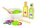 Viga Spiel-Lebensmittel Salat-Set
