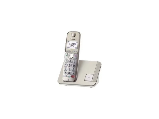[90301574 1575241] Panasonic Schnurlostelefon KX-TGE250SLN Champagner