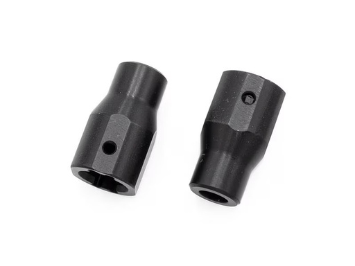 [90301627 1583799] Hobbytech Achse hinten Lockout Aluminium Schwarz CRX