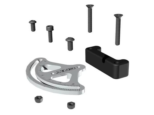[90301651 1583786] Hobbytech 2-Gang Schaltmechanik Aluminium CRX